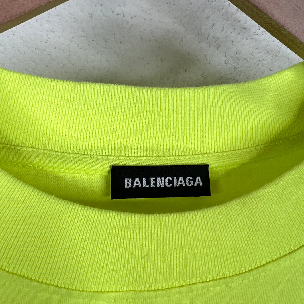 Balenciaga Neon Green T-Shirt