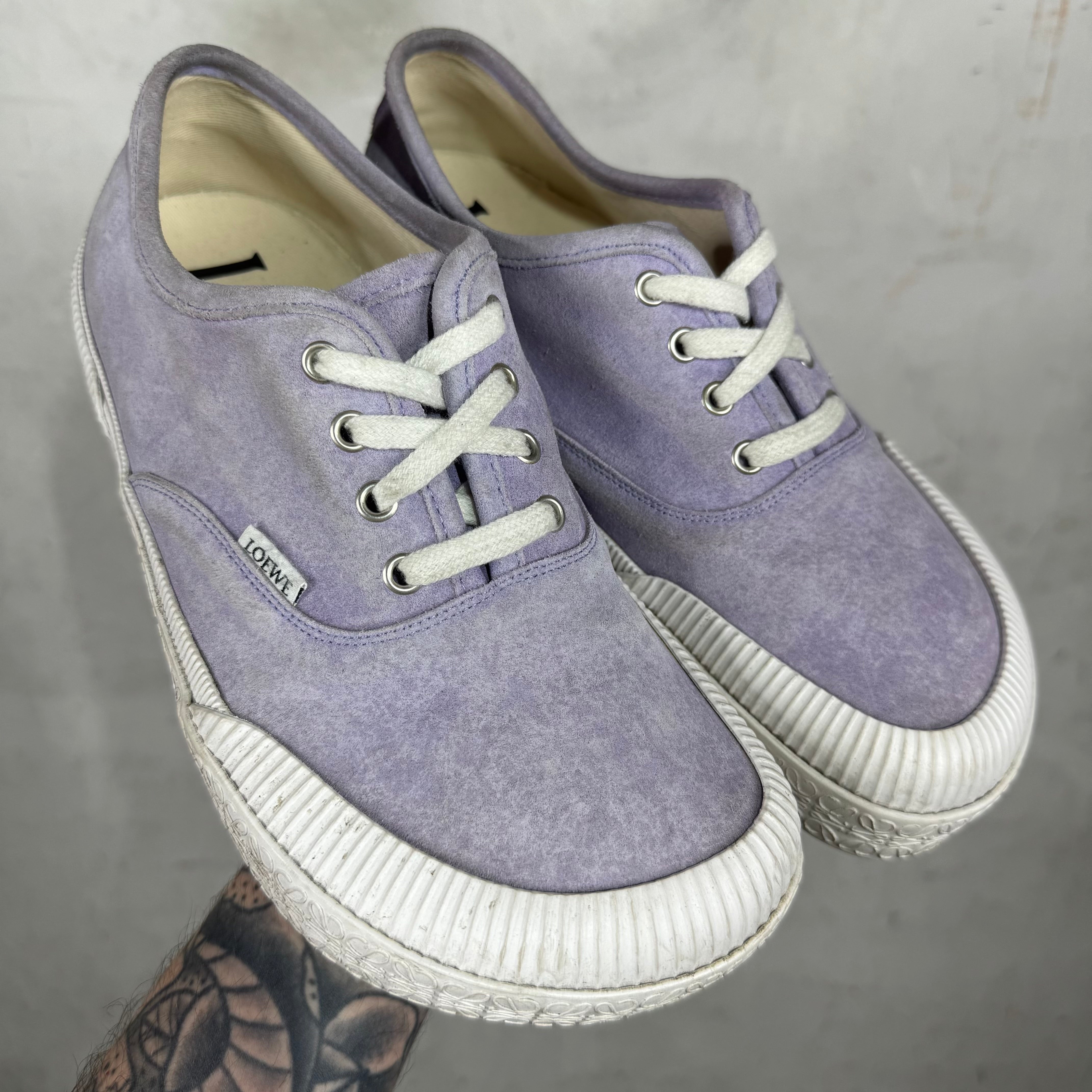 Loewe Suede Terra Vulca Sneakers – www.Lukes.store