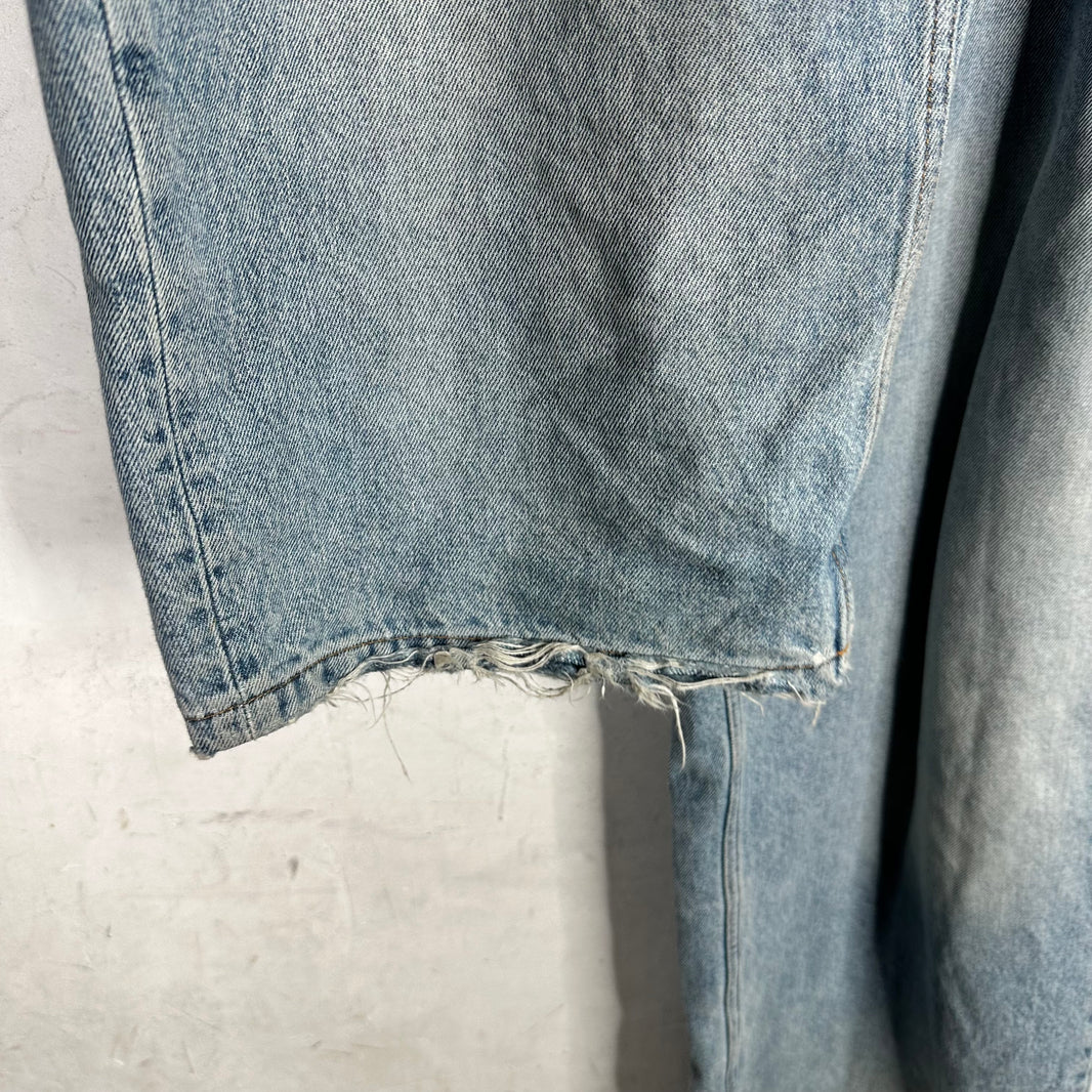 Balenciaga Baggy Blue Jeans