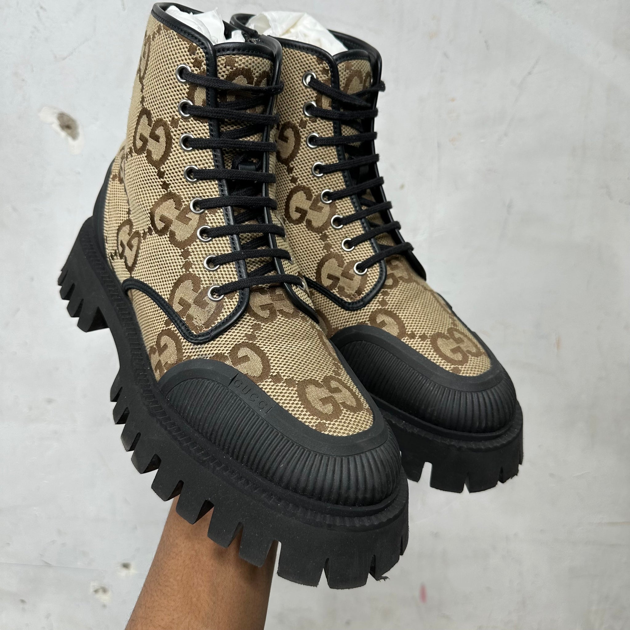 Gucci Palladium Ankle Boot