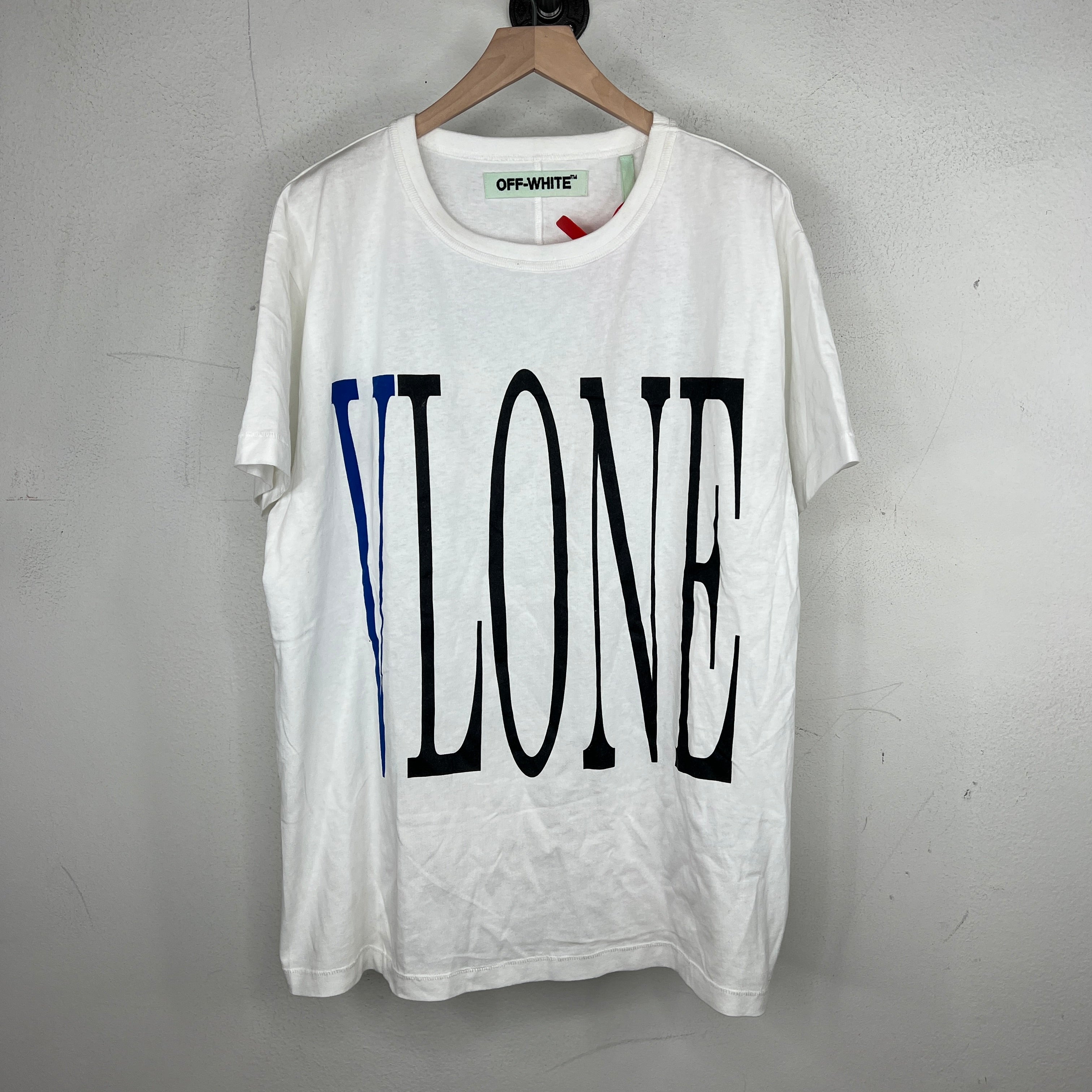 Off White x VLONE White T Shirt