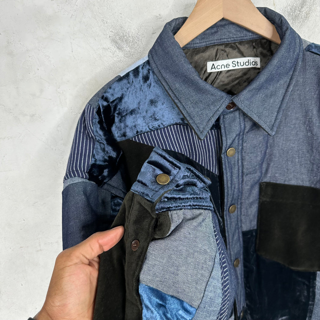 Acne Studios Patchwork Padded Overshirt