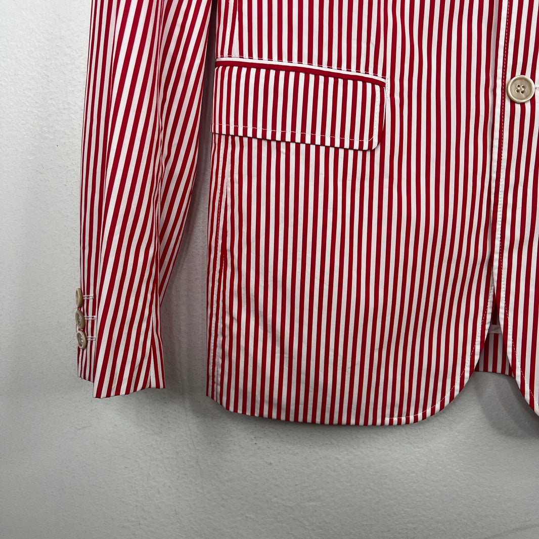 Comme Des Garcon Striped Blazer