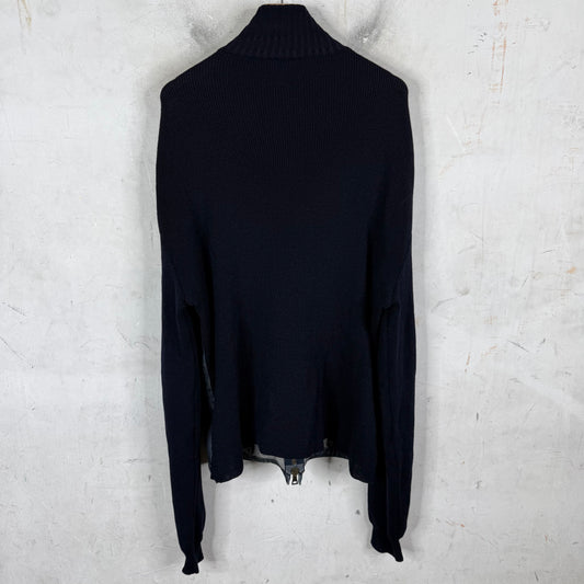Prada Linea Rossa Hybrid Denim Knit Jacket