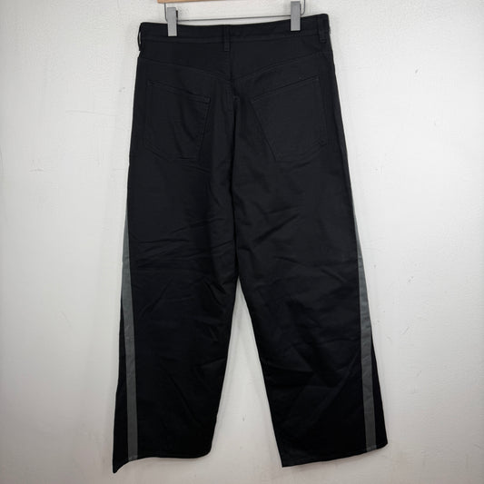 Balenciaga Under Armour Baggy Striped Track Jeans