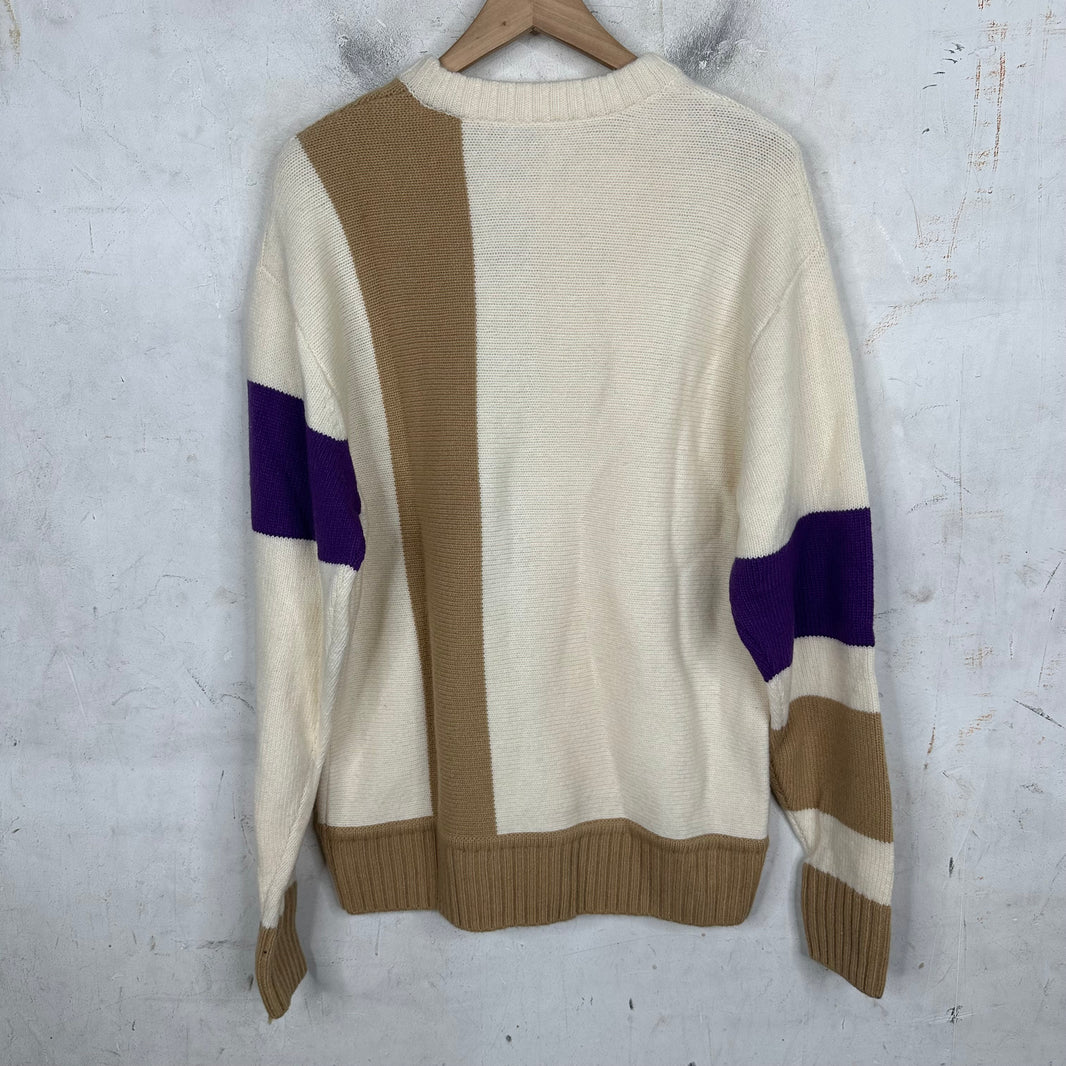 Aime Leon Dore Paneled Knit Sweater