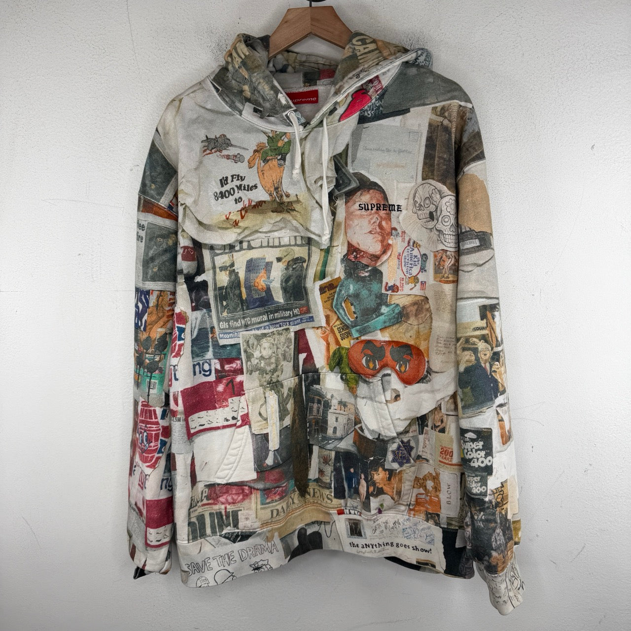 Supreme Dash's Wall Hoodie – www.Lukes.store