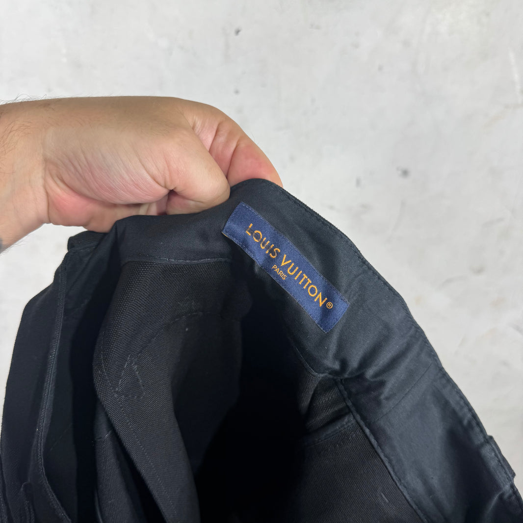 Louis Vuitton Lovers Heavy Canvas Cargo Shorts