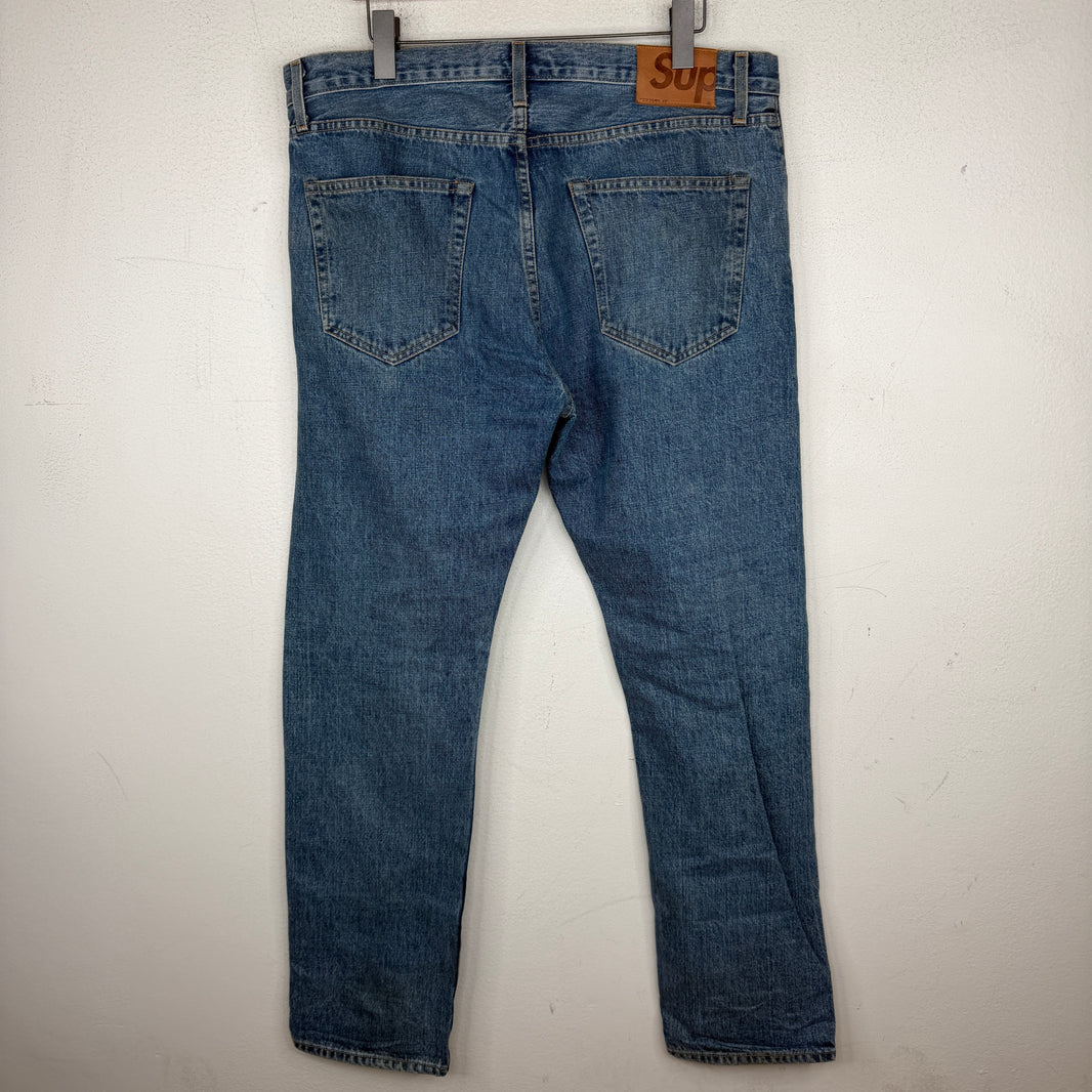 Supreme Selvedge Slim Leg Denim Jeans