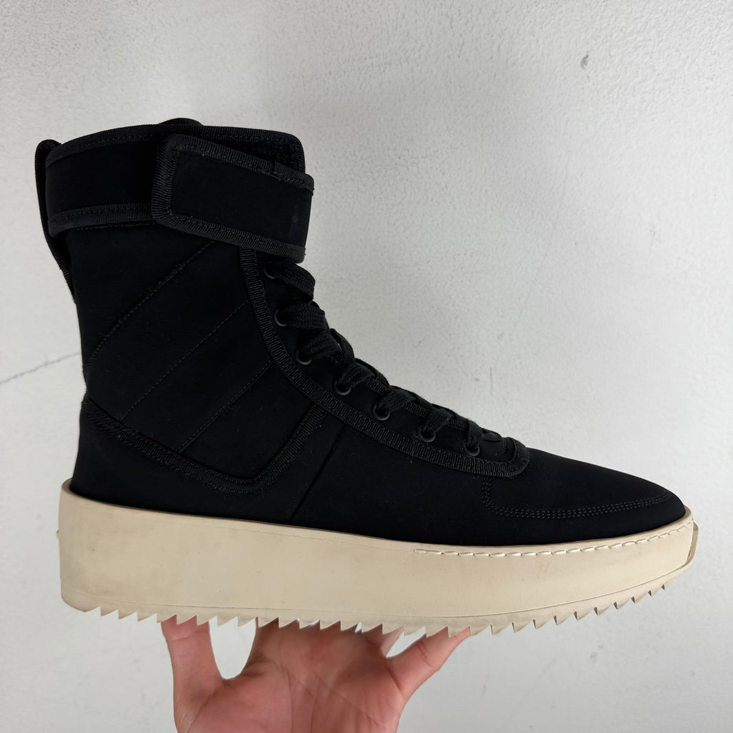 Fear of God Black Military Sneakers