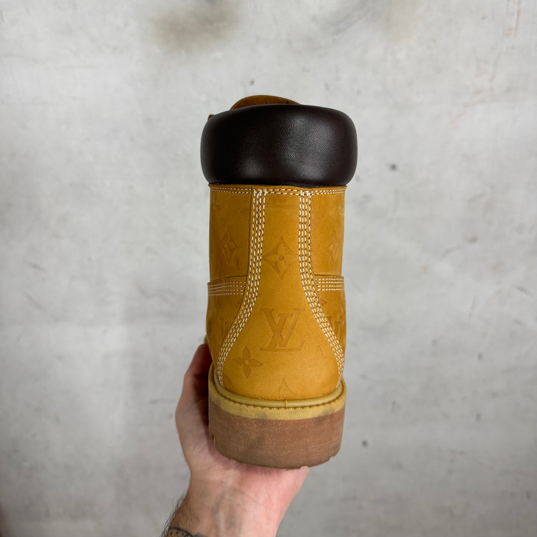 Louis Vuitton x Timberland Monogram Wheat 6in Boots