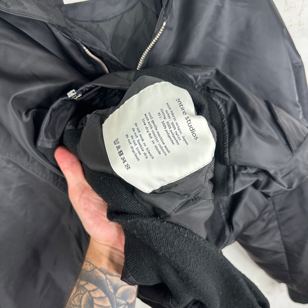 Entire Studios Hooded Bomber Jacket