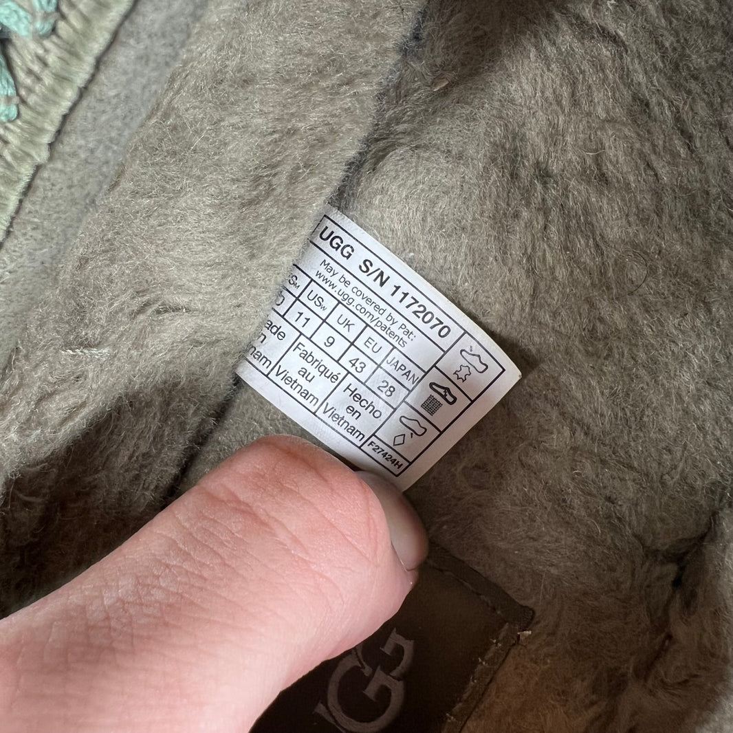 Palace UGG Burnt Olive Camo Tasman Low