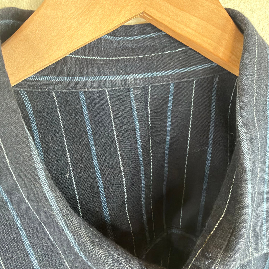Issey Miyake Men Striped L/S Shirt