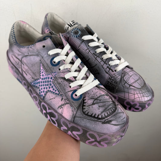 Golden Goose Stardan Hand Drawn Sneakers
