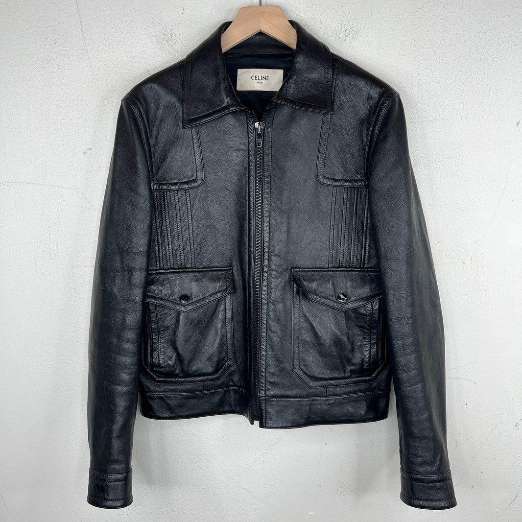 Celine Blouson Leather Jacket