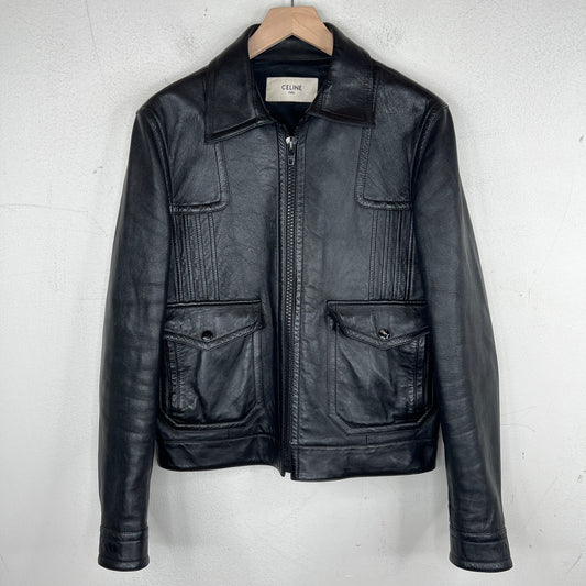 Celine Blouson Leather Jacket