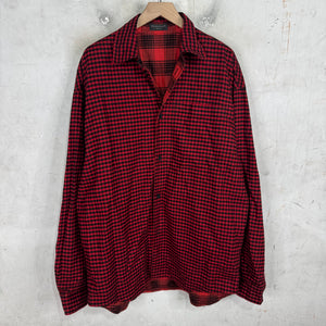 Balenciaga Multi Plaid Red Flannel
