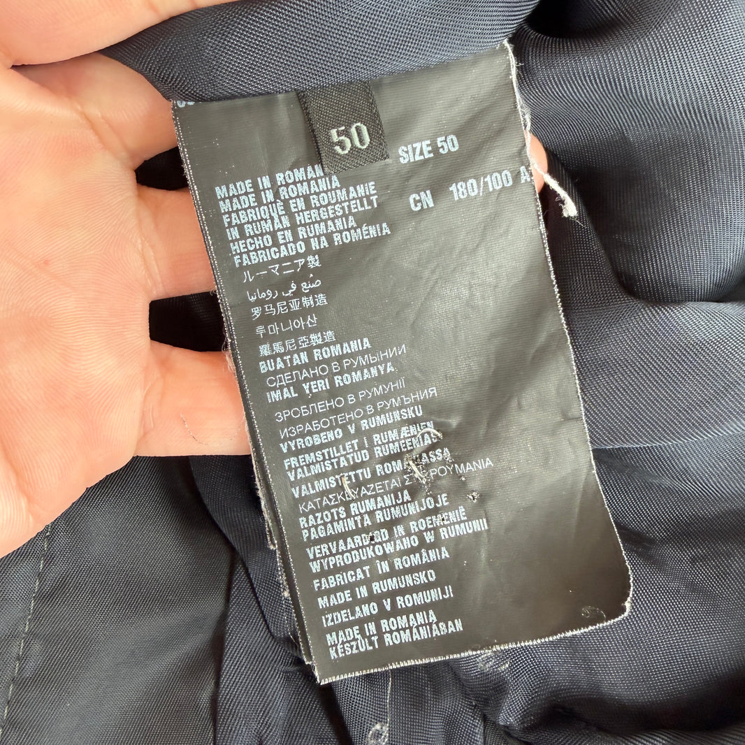 Prada Navy Nylon Zip Jacket