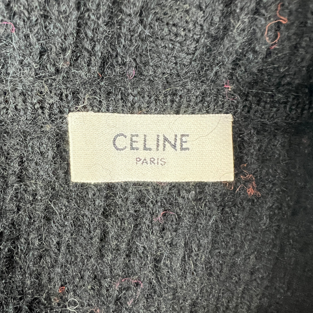 Celine Jacquard Knit Hoodie