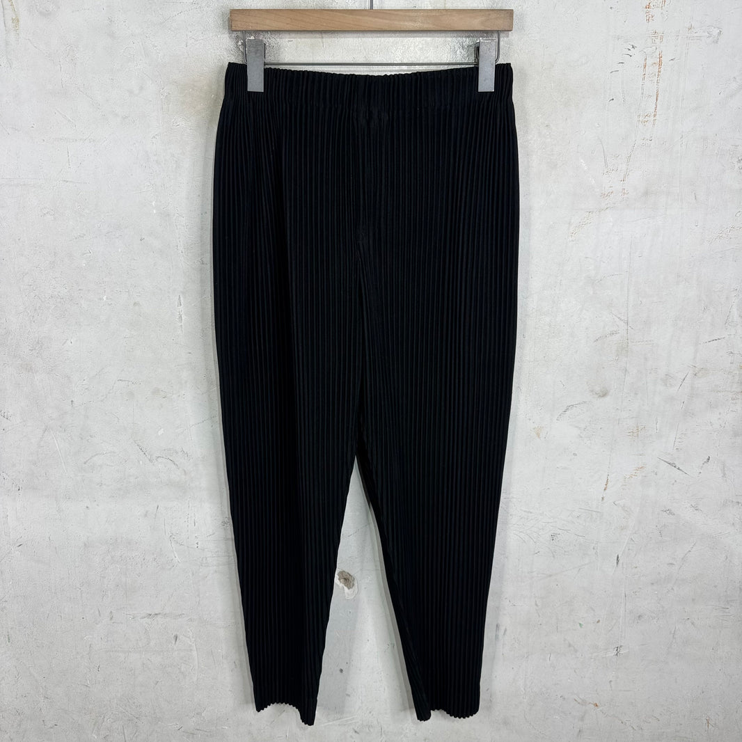 Issey Miyake Homme Plisse Black Trousers
