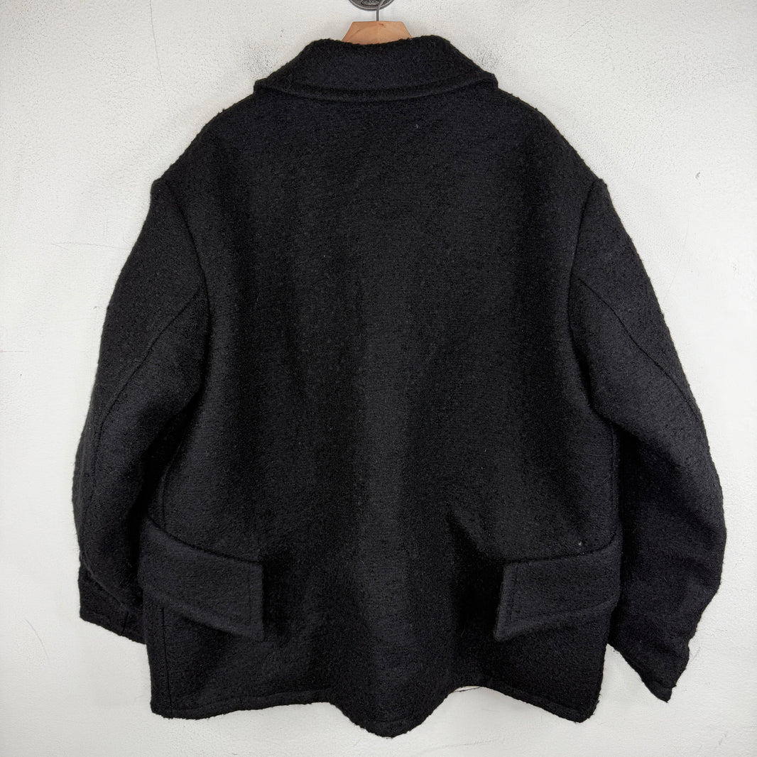Raf Simons Wool Mohair Heavy Button Up Jacket