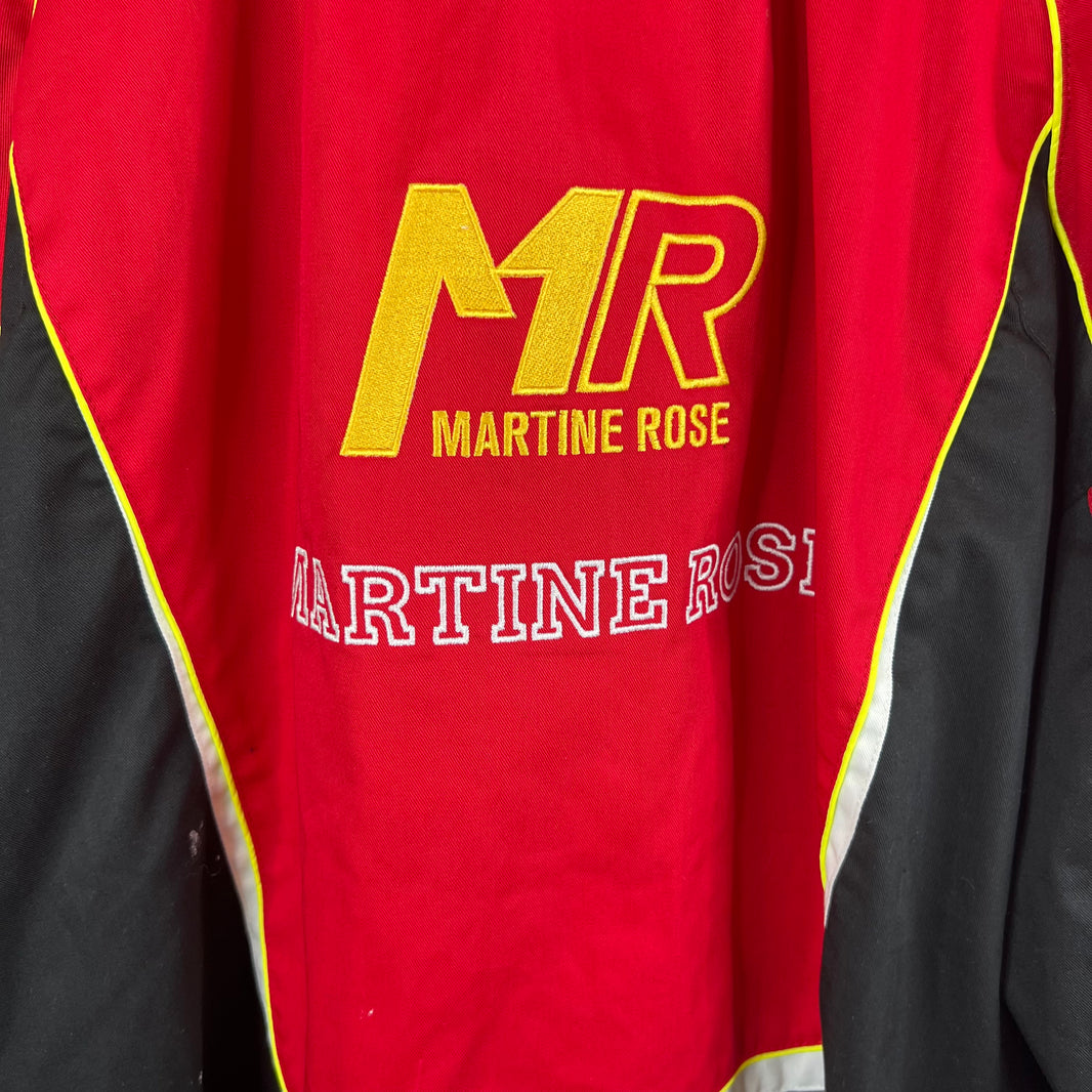 Martine Rose Ruffled Neck Racing Jacket