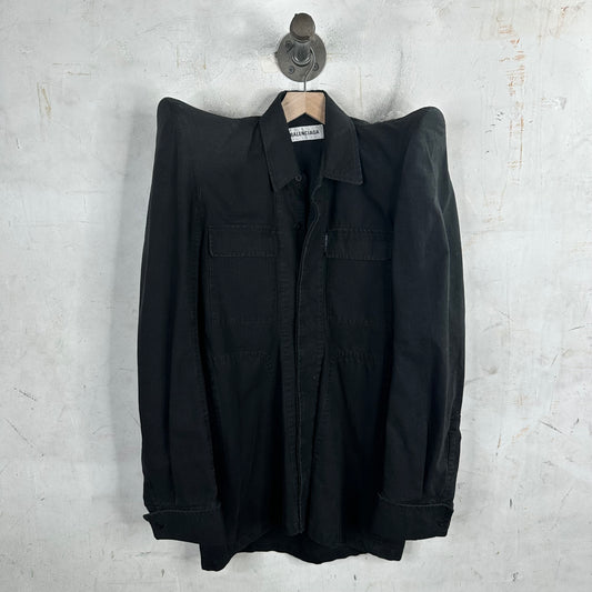 Balenciaga Ripstop ShoulderPad Overshirt