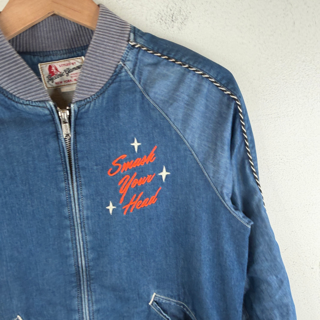 Hysteric Glamour Smash Your Head Zip Jacket