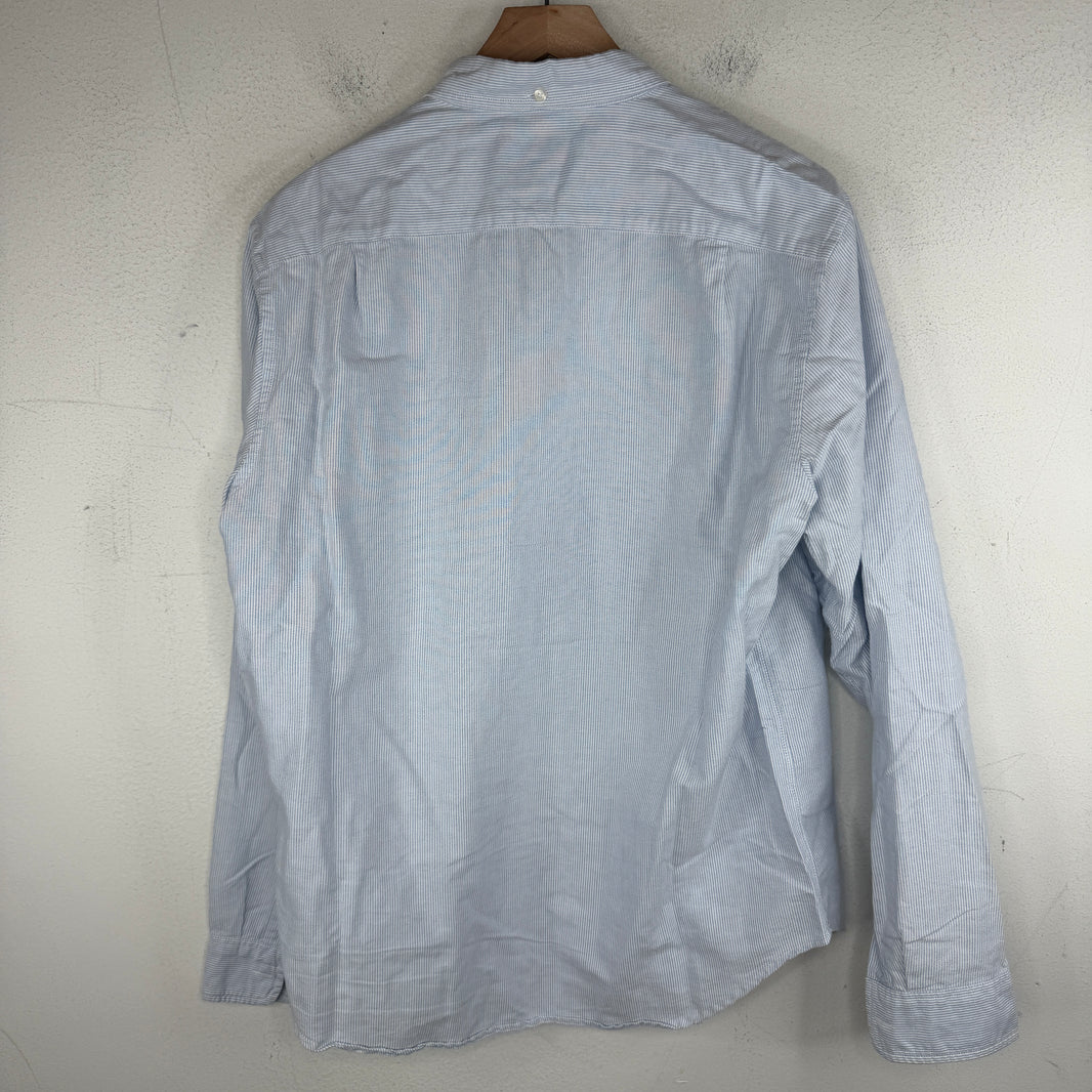 Supreme Striped Logo Shirt