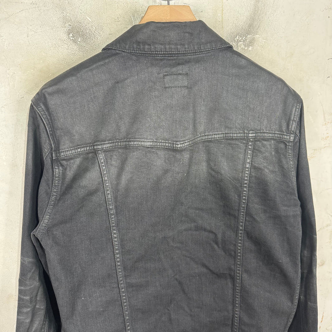 Saint Laurent 2019 Waxed Denim Jacket