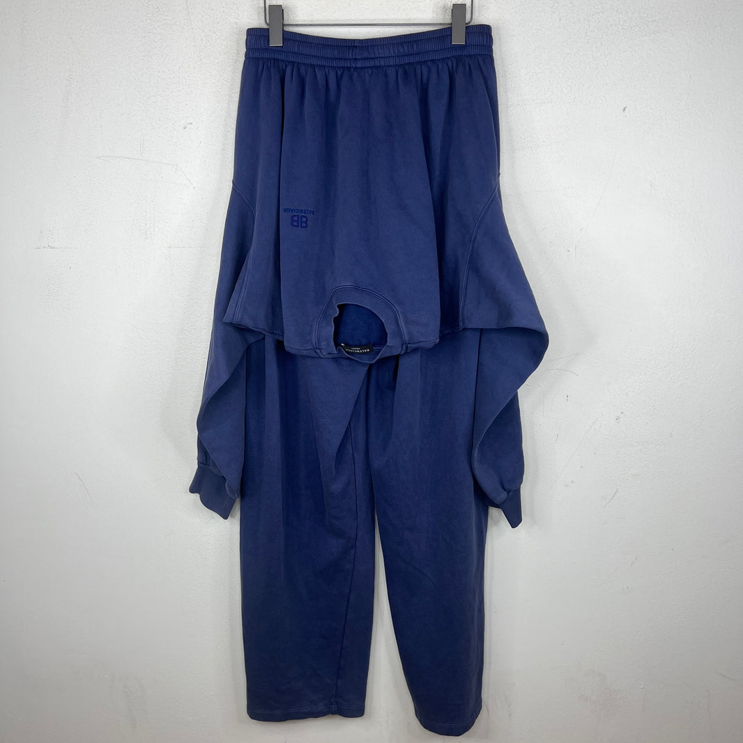 Balenciaga Blue Sweater Sweatpants