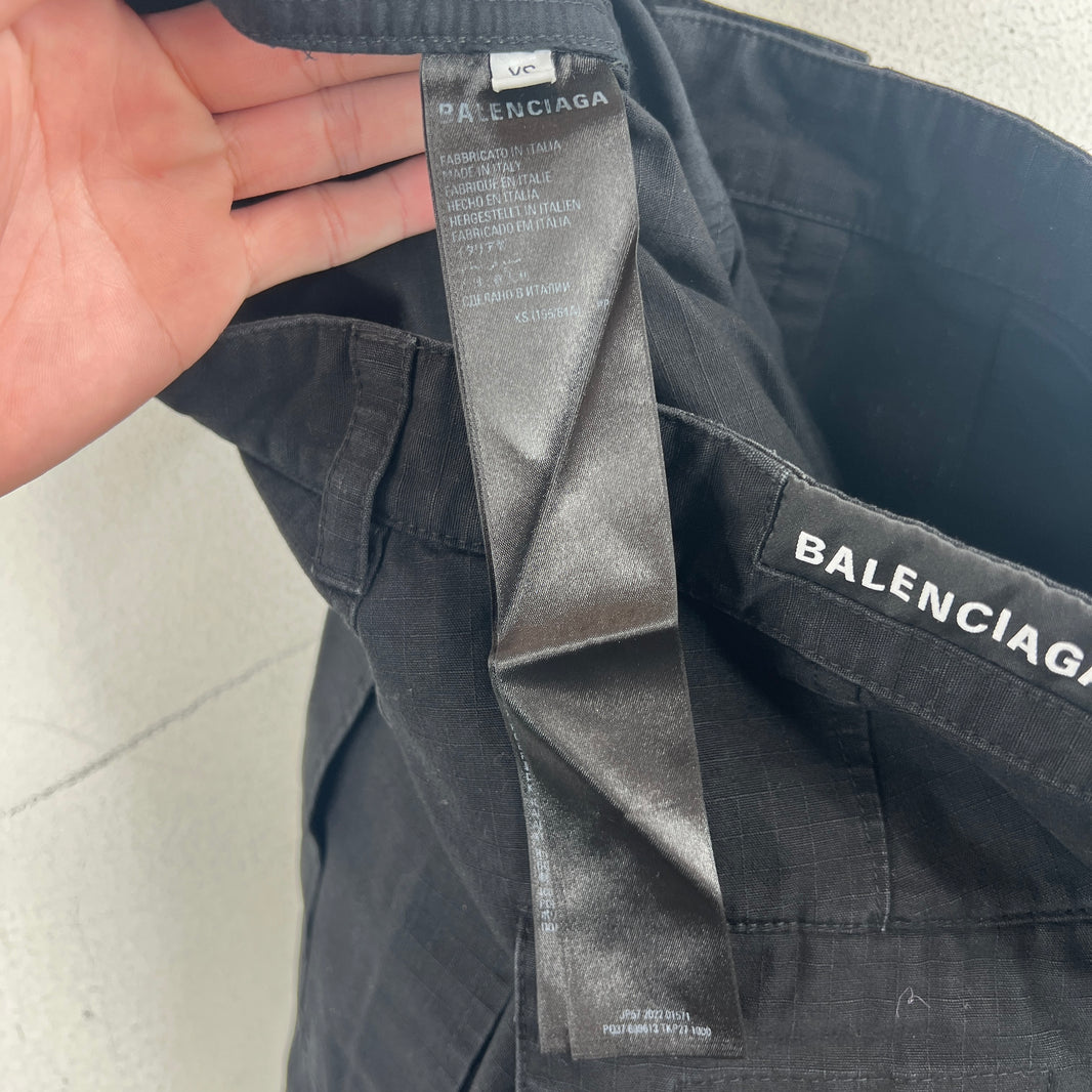 Balenciaga Straight Leg Convertible Cargo Pants