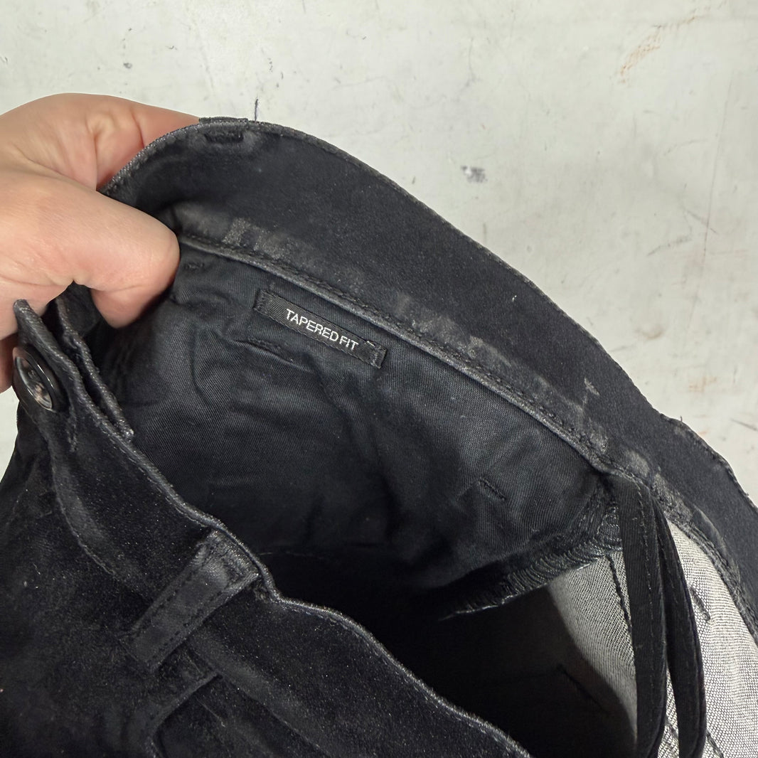 Prada Velvet Plaqued Jeans