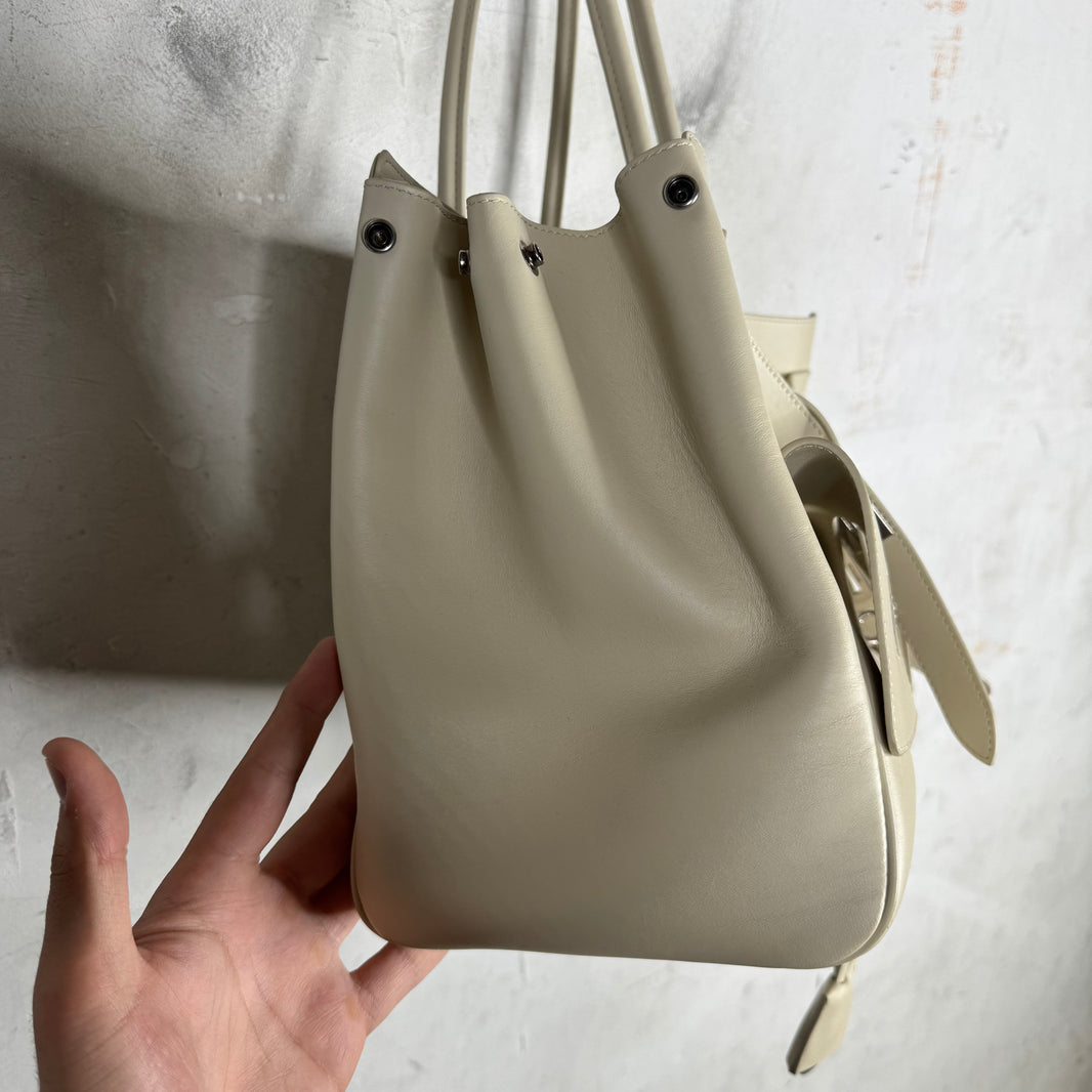 Balenciaga Beige Medium Bel Air Bag