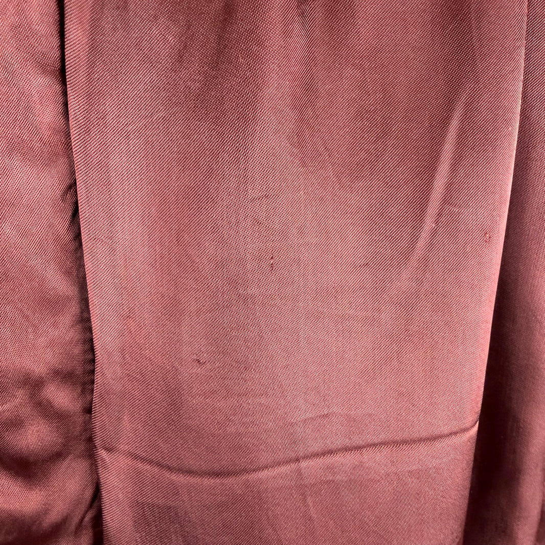 Rick Owens Red Cupro Track Pants