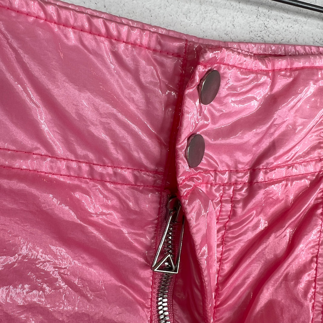 Bottega Veneta Pink Nylon Cargo Pants