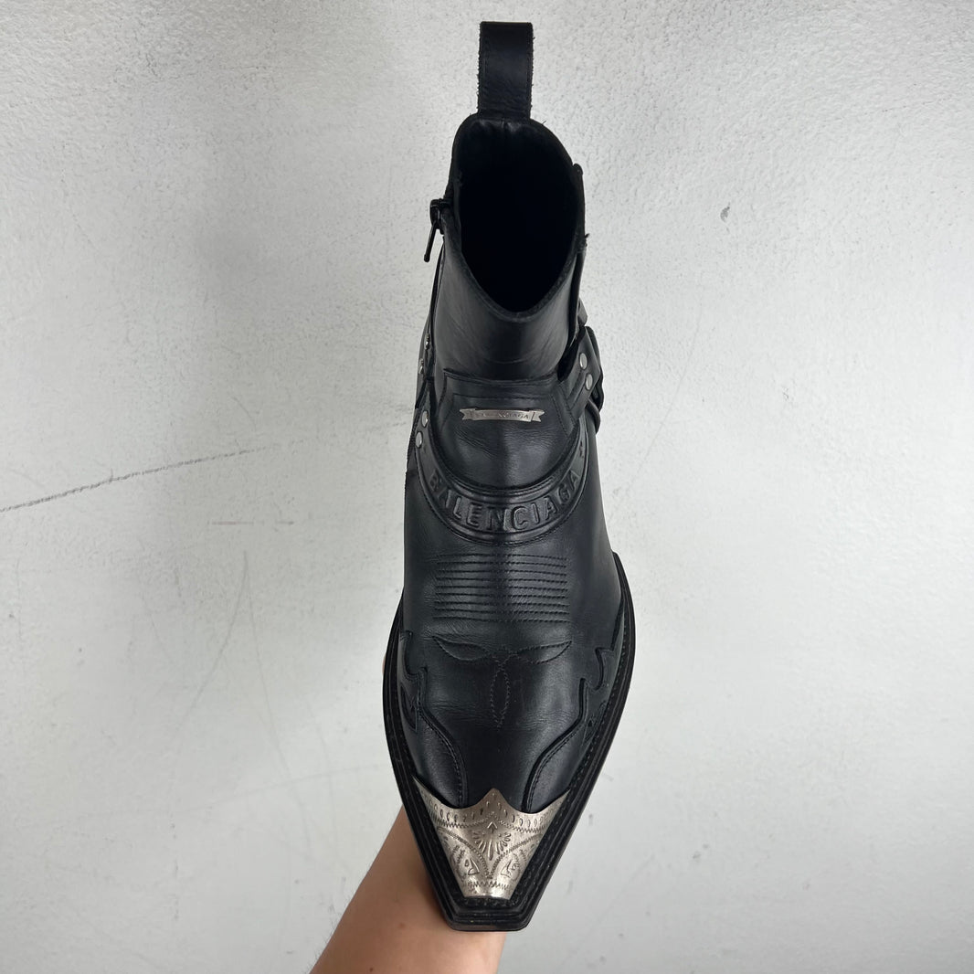 Balenciaga Santiago Harness Boots