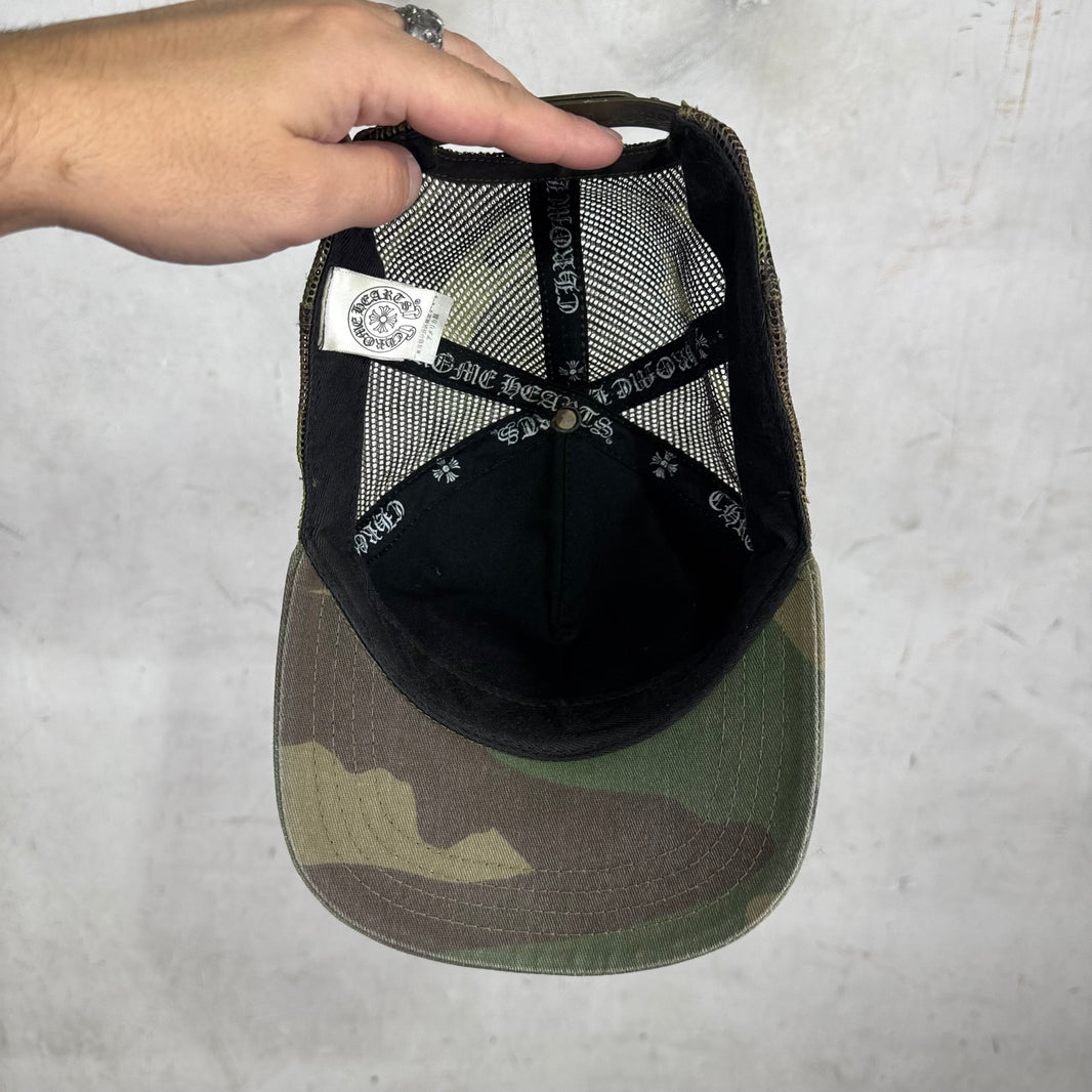 Chrome Hearts Vintage Camo Trucker Hat