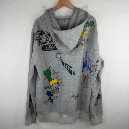Polo Ralph Lauren AOP Graffiti Logo Hoodie
