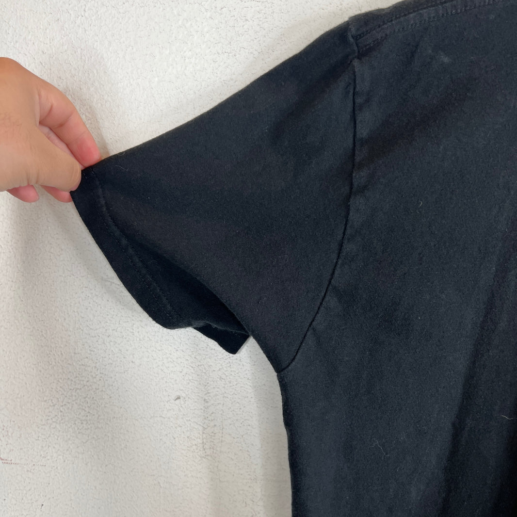 Supreme Black Burberry Box Logo T-Shirt