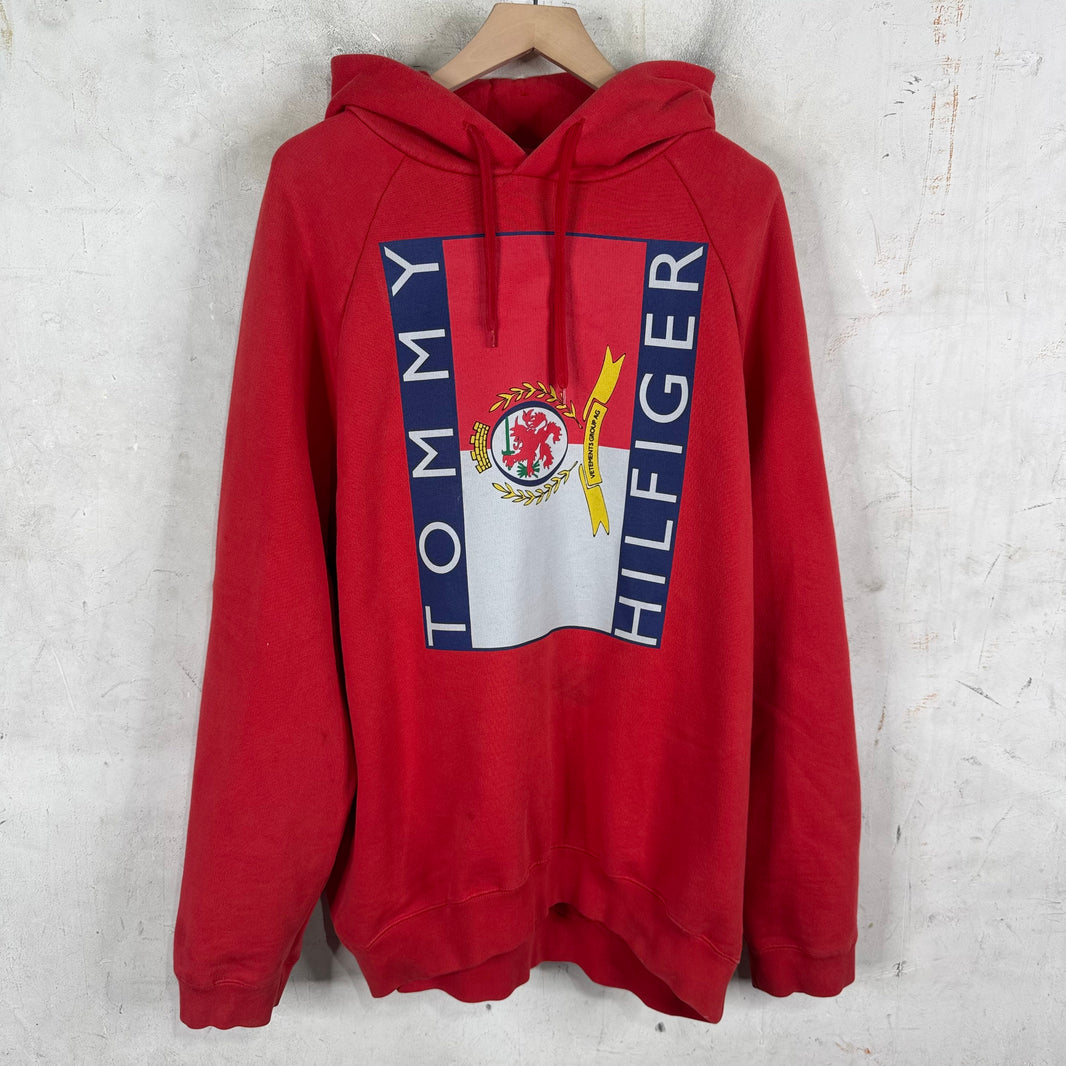 Vetements x Tommy Hilfiger Red Hoodie