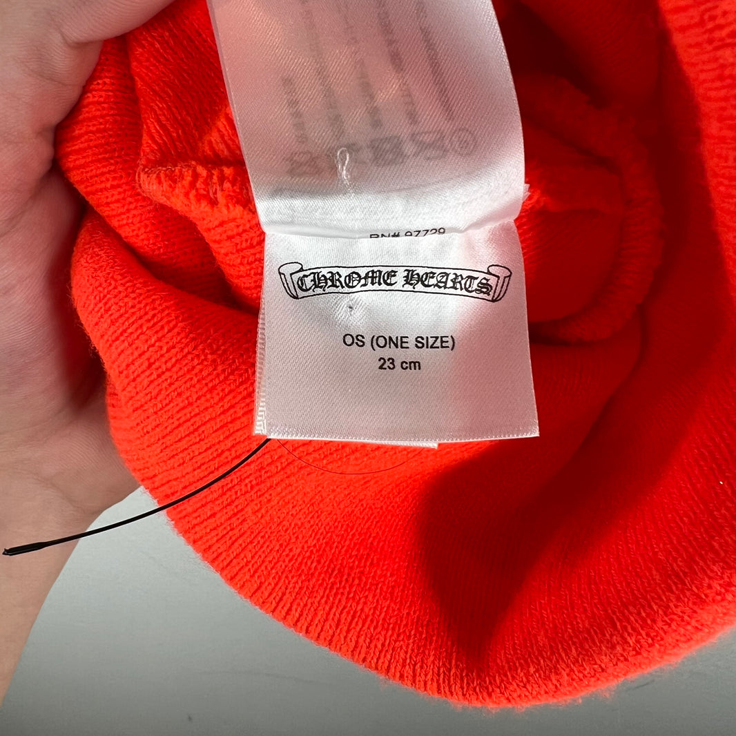 Chrome Hearts Orange Watch Cap