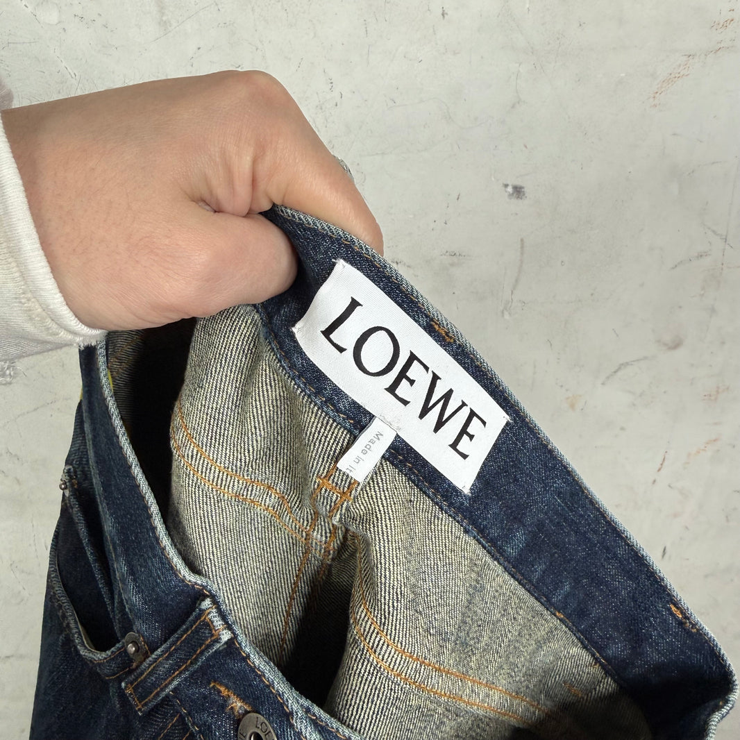 Loewe Yellow Stripe Jeans