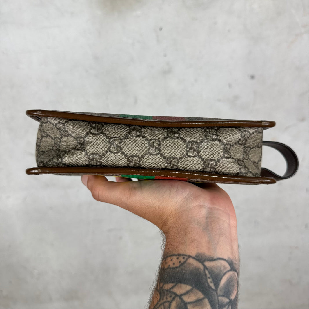 Gucci Not Fake Monogram Toiletry Bag