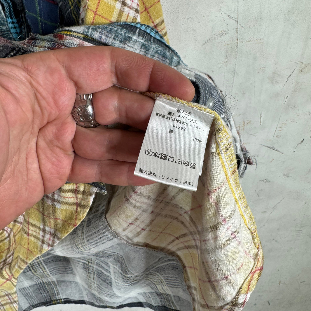 Needles Rebuilt MultiPaneled Flannel