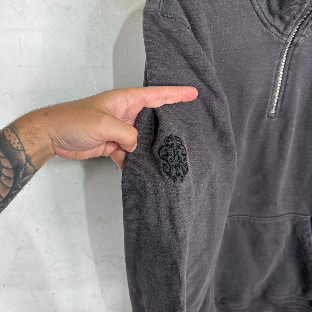 Chrome Hearts Y-Not Quarter Zip Sweatshirt