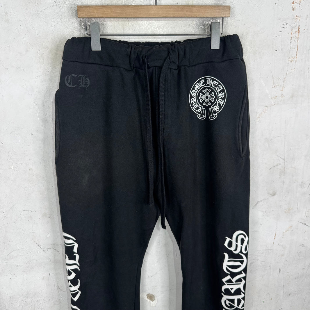 Chrome Hearts Horseshoe Script Sweatpants