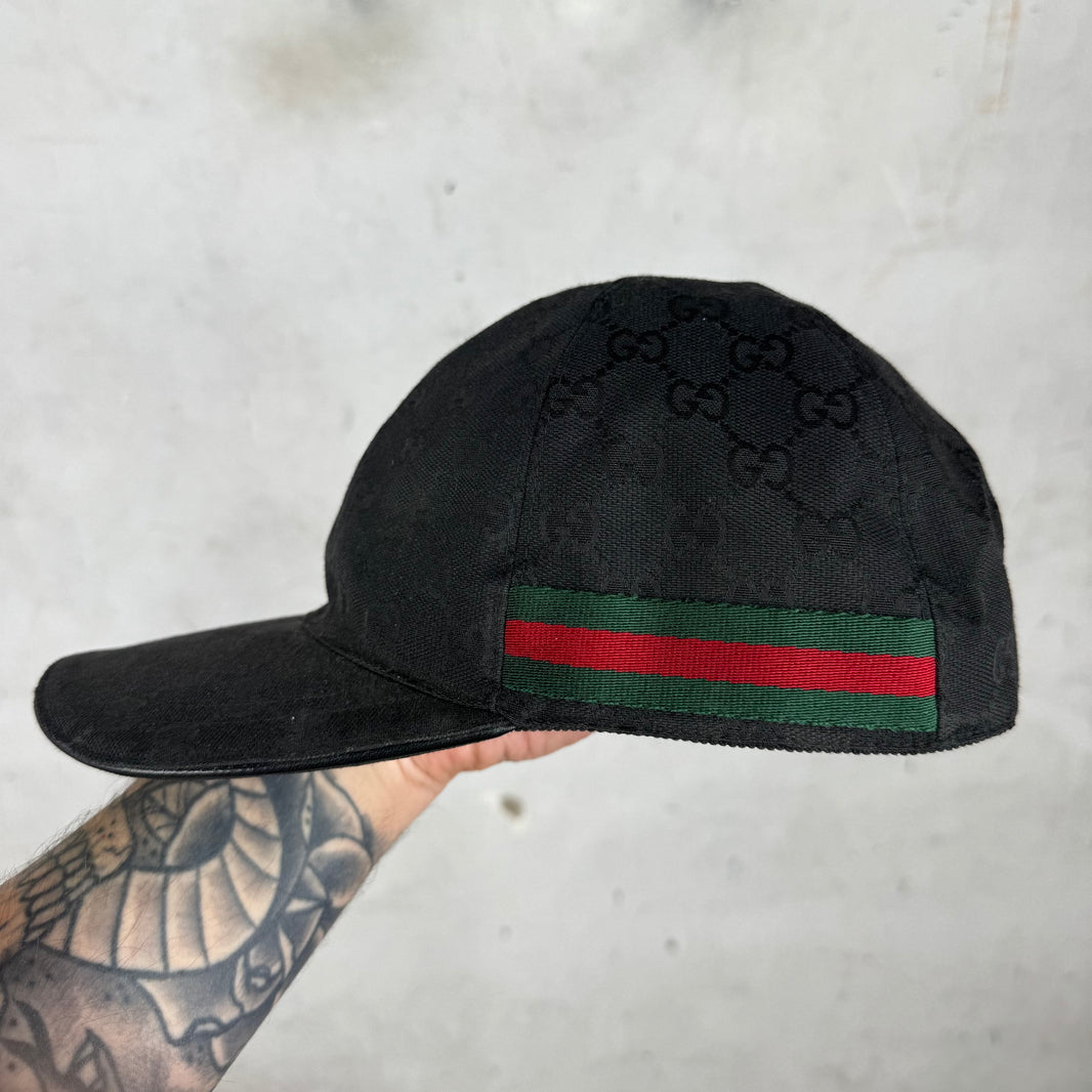 Gucci Woven Monogram Hat
