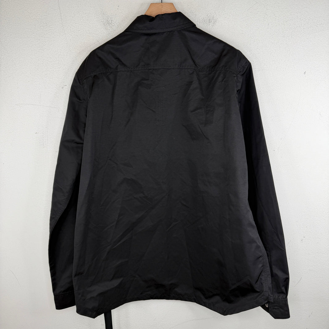 DRKSHDW Nylon Cargo Front Logo Button Up LS Shirt